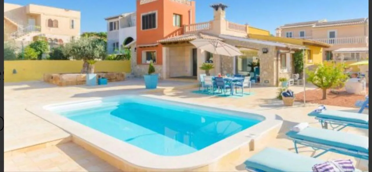 Apartment House With 3 Bedrooms In Llucmajor, With Wonderful Sea View, Private Pool, Fu...
