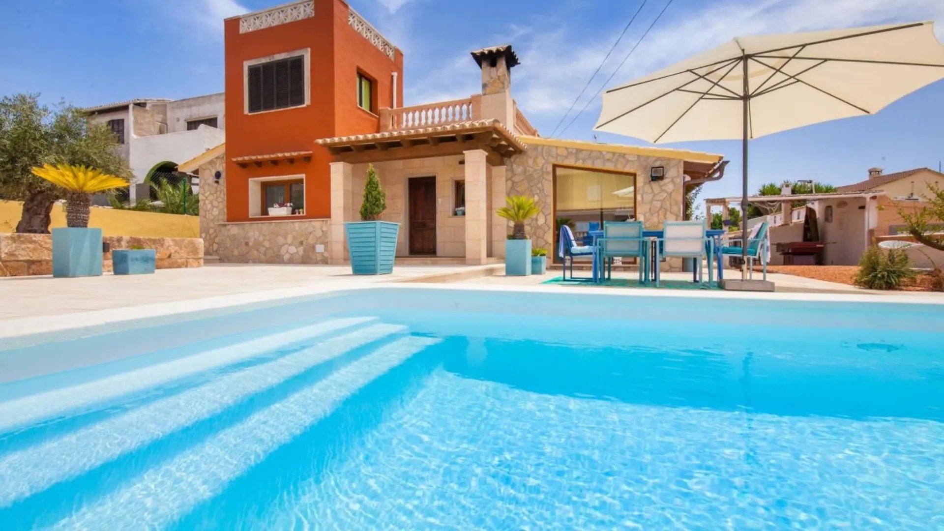House With 3 Bedrooms In Llucmajor, With Wonderful Sea View, Private Pool, Fu... location