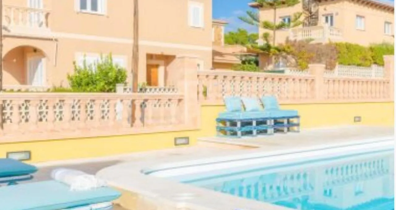 House With 3 Bedrooms In Llucmajor, With Wonderful Sea View, Private Pool, Fu... Апартаменты