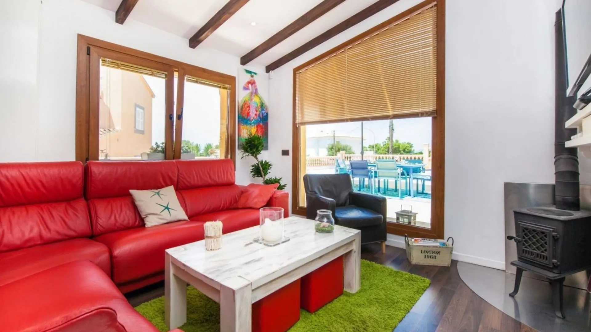 Апартаменты House With 3 Bedrooms In Llucmajor, With Wonderful Sea View, Private Pool, Fu...