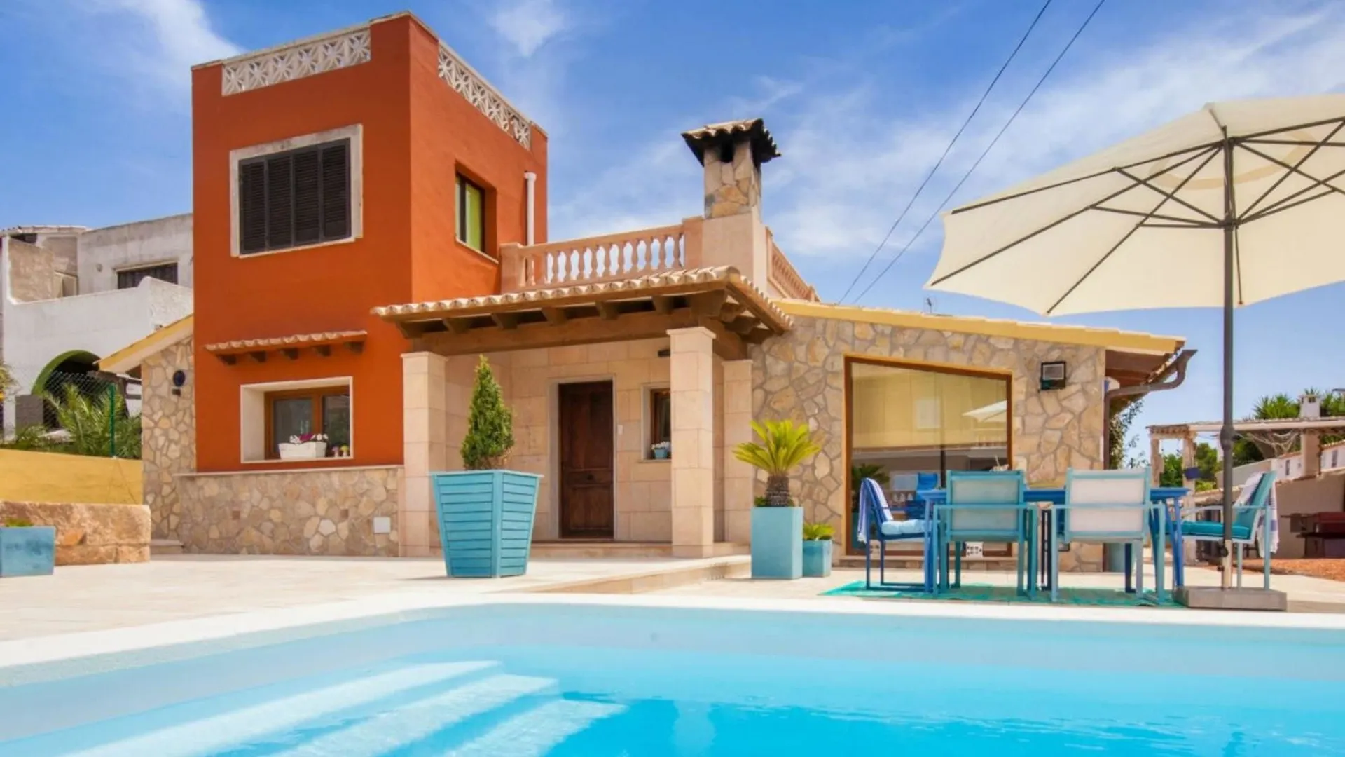 House With 3 Bedrooms In Llucmajor, With Wonderful Sea View, Private Pool, Fu... 0*, Льюкмайор