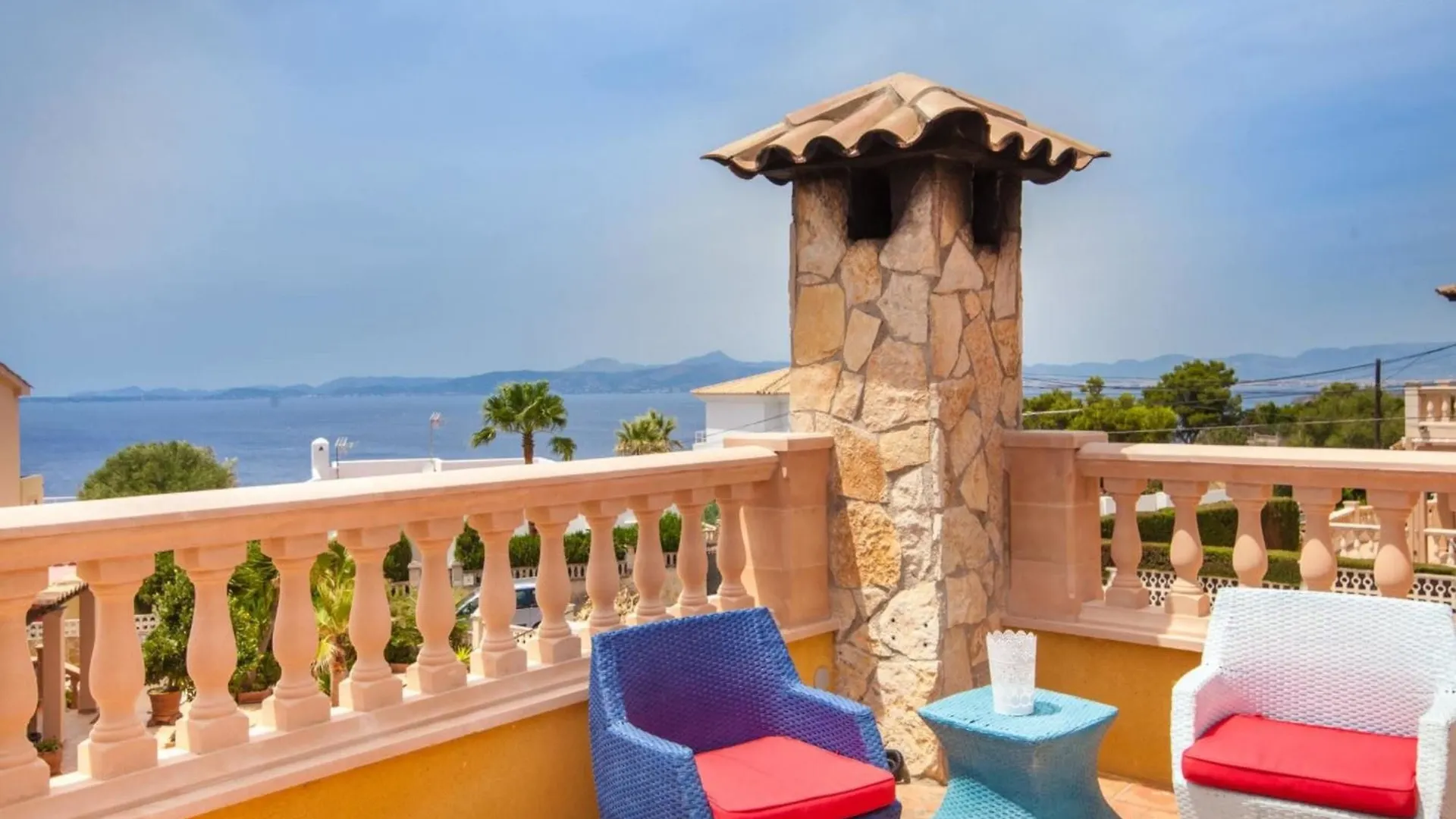 Апартаменты House With 3 Bedrooms In Llucmajor, With Wonderful Sea View, Private Pool, Fu...